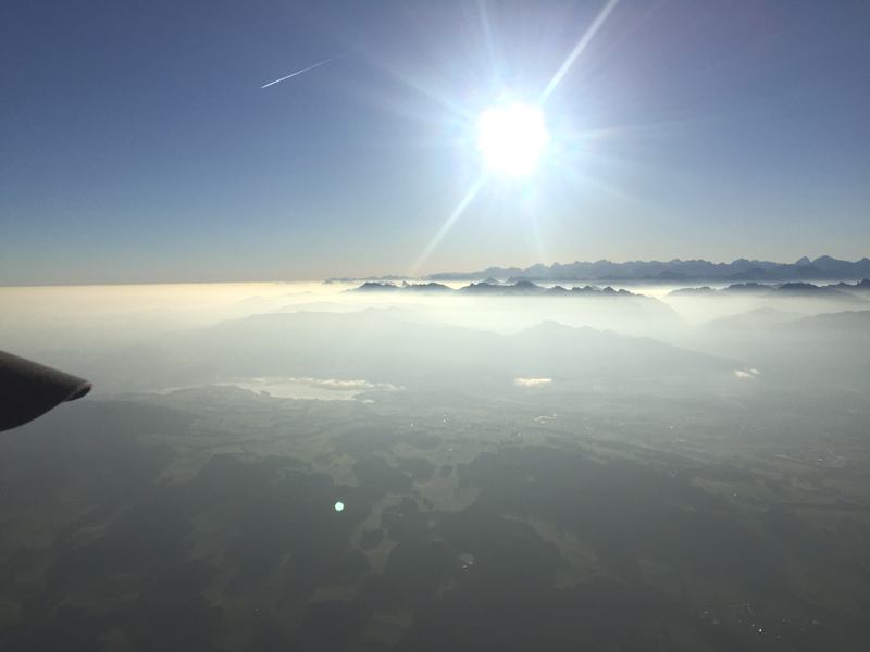 Vol en ballon en Gruyère — Suisse romande